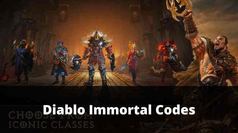 Diablo Immortal Redeem Code