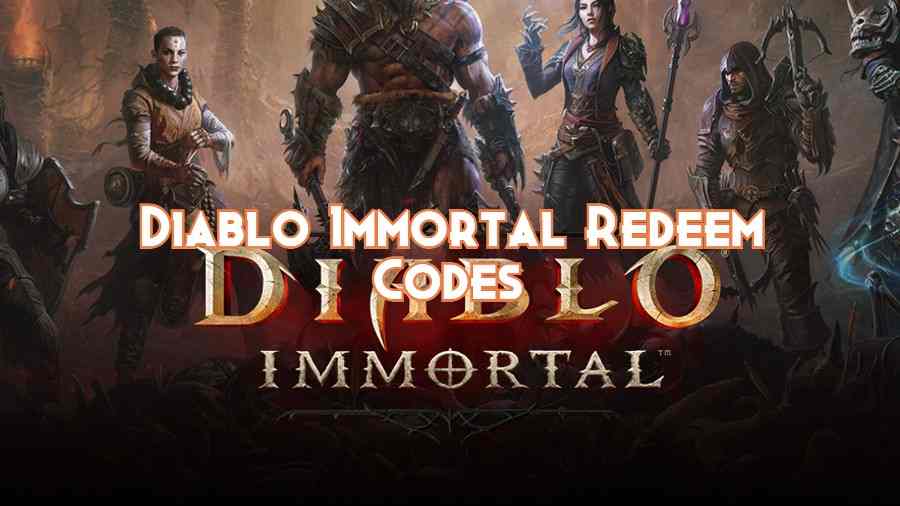 Diablo Immortal Redeem Code