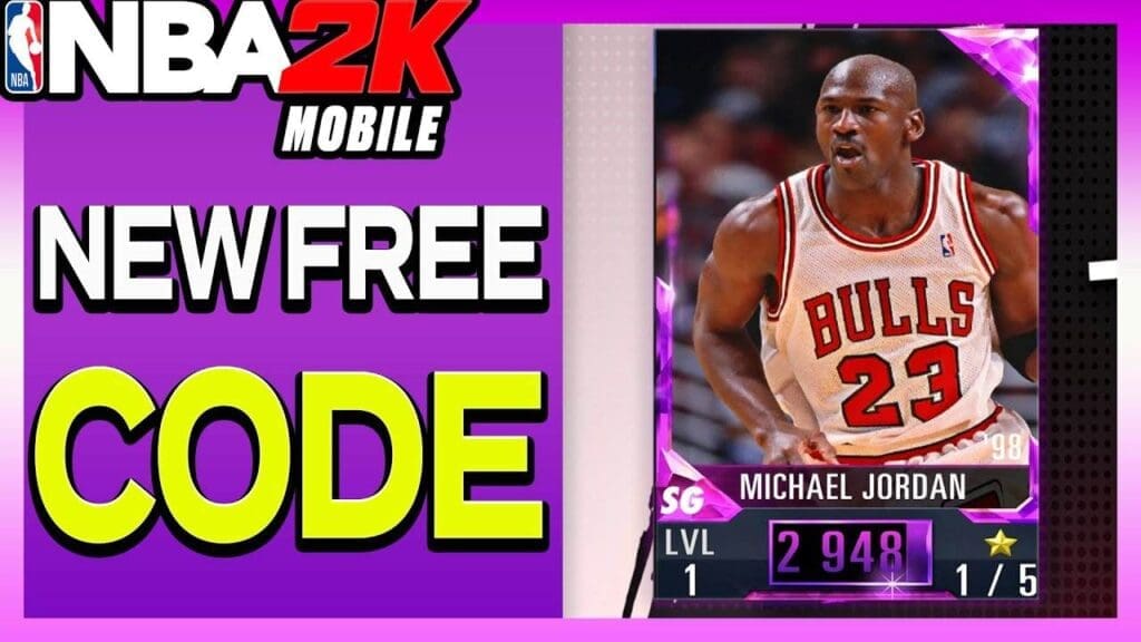 NBA 2k Mobile Redeem Codes