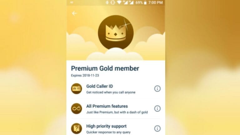 Truecaller Gold Membership Redeem code