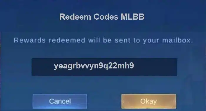 MLBB redeem code no limit 