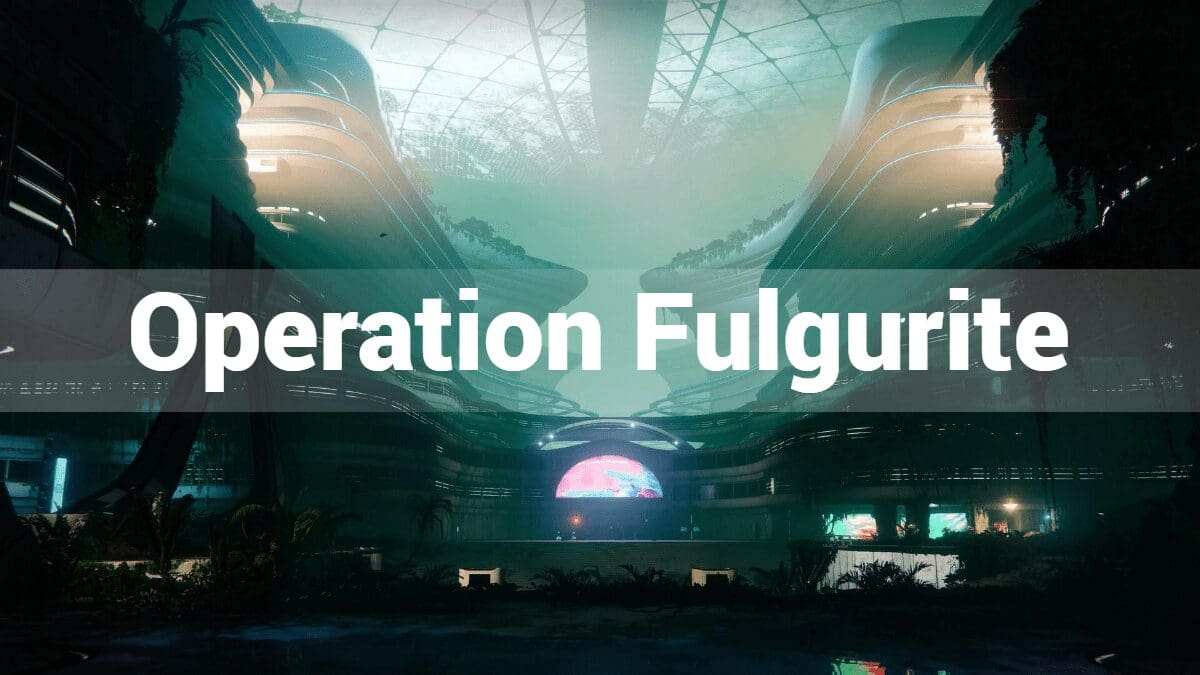 Destiny 2 operation fulgurite
