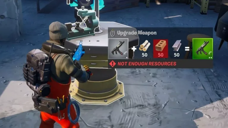 Purchase Weapons or Weapon Upgrades Fortnite