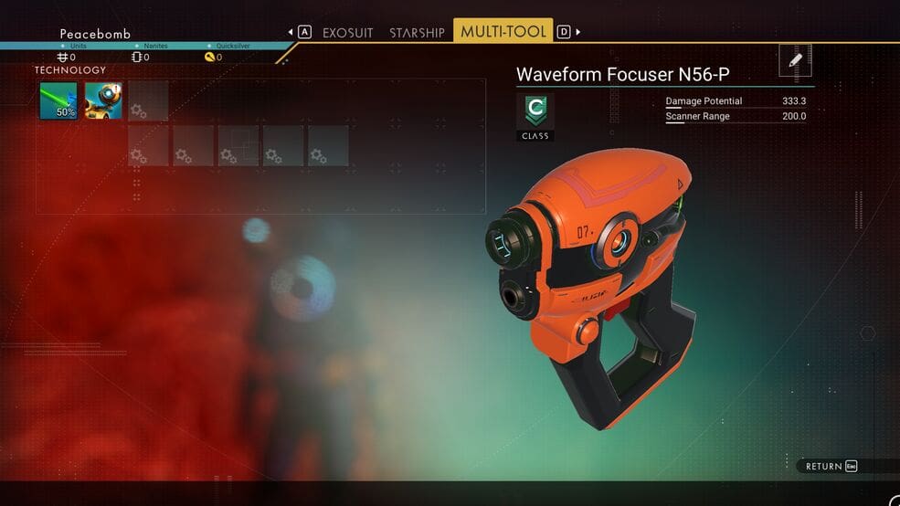 How to switch multi tools NMS 