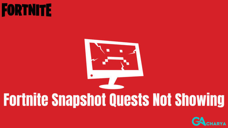 Fortnite Snapshot Quests Not Showing: Did Epic Games Fixed It?
