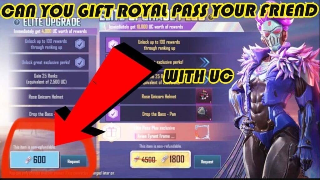 How to Gift RP to Friends in BGMI