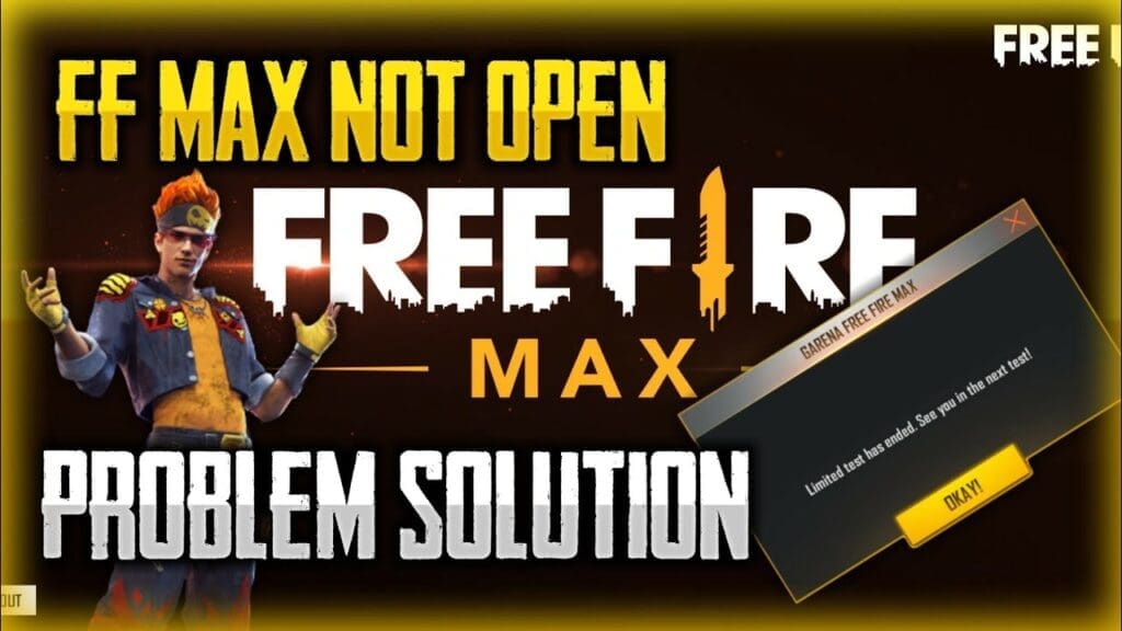 Free Fire Max Server Problem