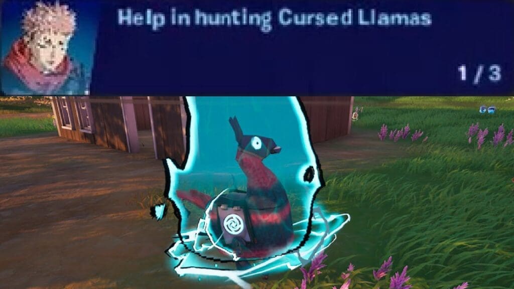 Help in Hunting Cursed LLamas Fortnite