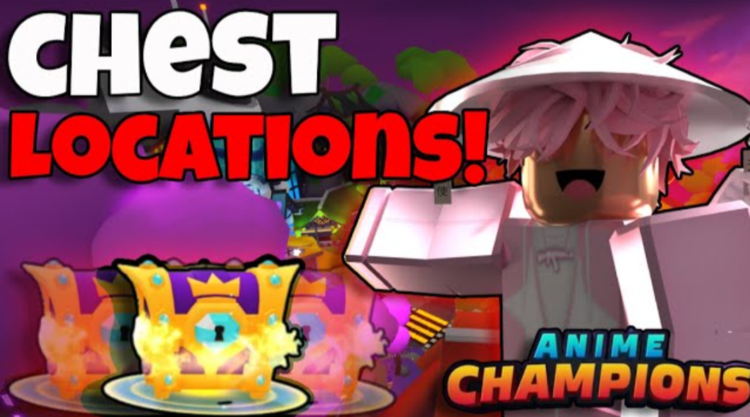 Chest locations in Anime Championships Simulator Roblox