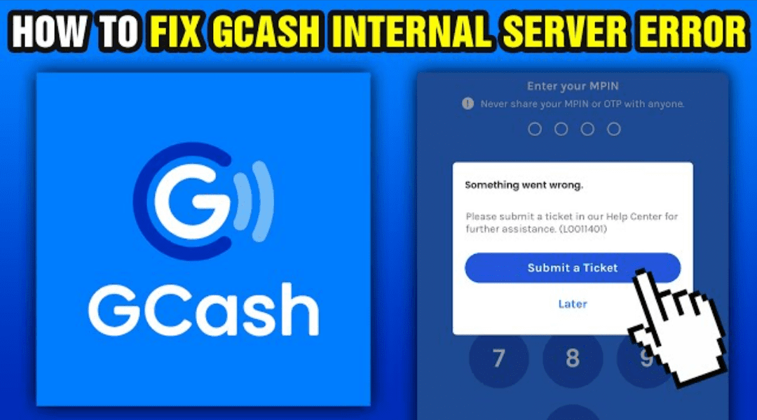Internal error GCash 