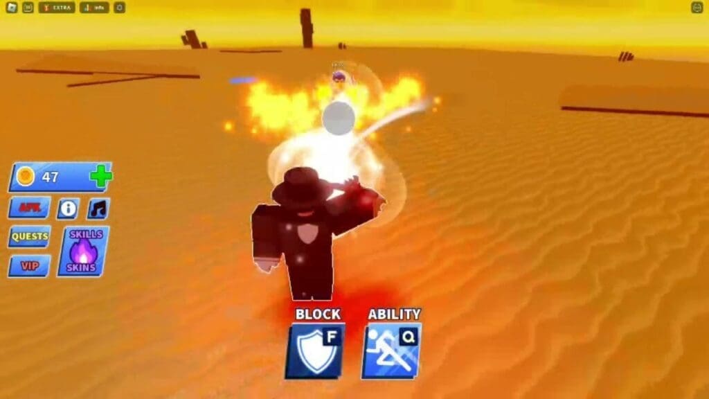 Phantom Ability for free in Roblox 