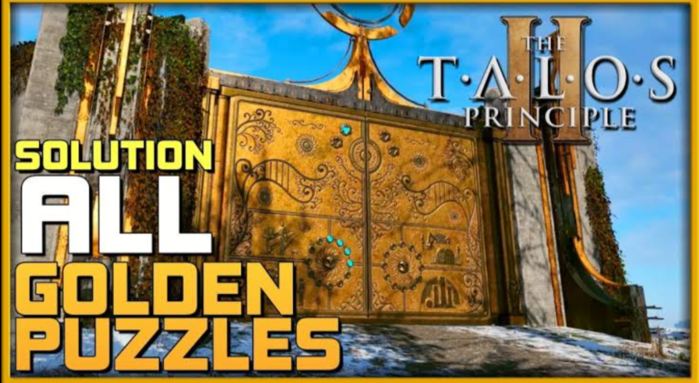 The Puzzle of 1 Golden Gate in The Talos Principle 2