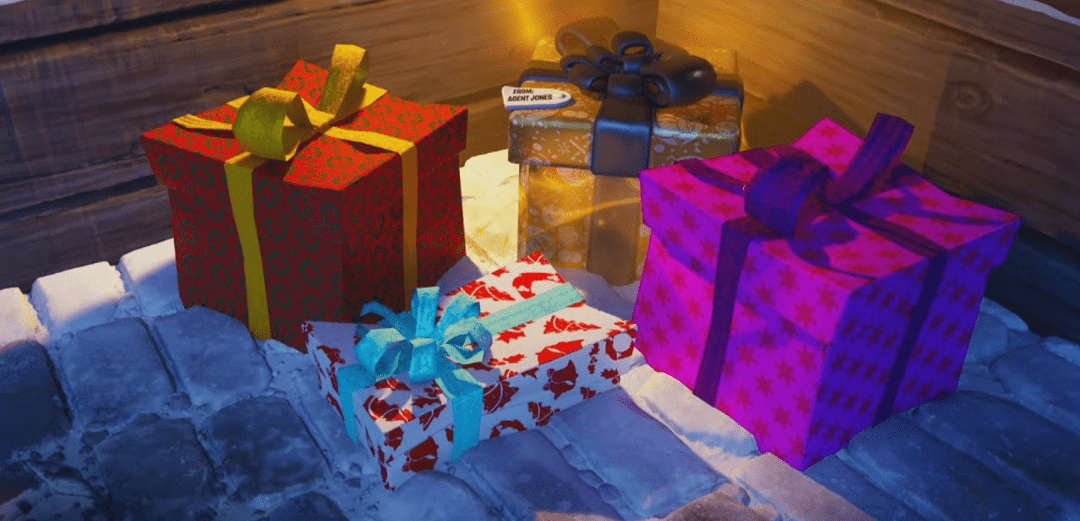 Winterfest Present containers